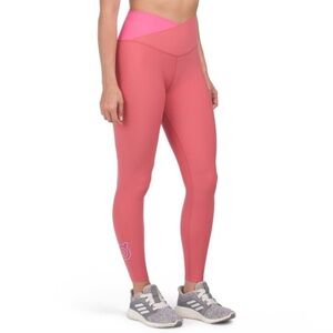 PELOTON HIGH RISE CROSS FRONT CADENT COLORBLOCK LEGGINGS